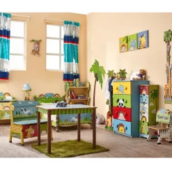 Kids Teamson FANTASY FIELDS - SUNNY SAFARI DRESS UP VALET RACK, MULTICOLOR- FINAL SALE