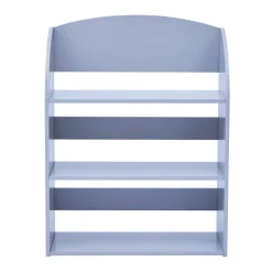 Kids Teamson Fantasy Fields Child Sized Bookcase with 3 Shelves, Gray- FINAL SALE