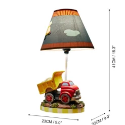 Kids Teamson Fantasy Fields Decorative Transportation Themed Table Lamp, Multi