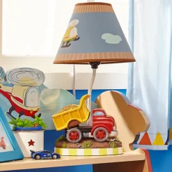 Kids Teamson Fantasy Fields Decorative Transportation Themed Table Lamp, Multi