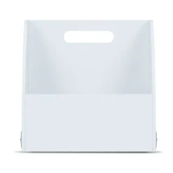 Kids Teamson Fantasy Fields Kids Portable Bookcase Set of 3 with Magnetic Dry Erase Whiteboard, White- FINAL SALE