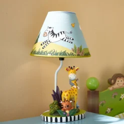 Kids Teamson Fantasy Fields Kids Sunny Safari Table Lamp, Multi