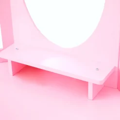 Kids Teamson Fantasy Fields Lady Alessandra Kids Corner Vanity Table & Stool, Pink