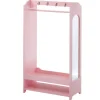 Kids Teamson Fantasy Fields Little Princess Bella Open Armoire with Full Length Mirror, Pink