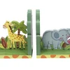 Kids Teamson Fantasy Fields Sunny Safari Bookends, Set of 2, Multicolor- FINAL SALE