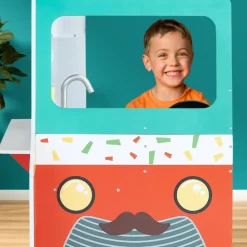 Kids Teamson My Little Helper Kids Play Taco Truck Playset with Accessories