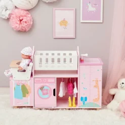 Kids Teamson Olivia's Little World Amanda 6-in-1 Baby Doll Nursery Station, Pink