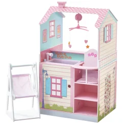 Kids Teamson Olivia's Little World Baby Dolls Changing Station Dollshouse with Storage, Multi