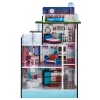 Kids Teamson Olivia's Little World Dreamland Barcelona Dollhouse with 10 Accessories, Turquoise/Black -FINAL SALE