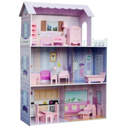 Kids Teamson Olivia's Little World Dreamland Tiffany 3-Story Dollhouse for 12" Dolls
