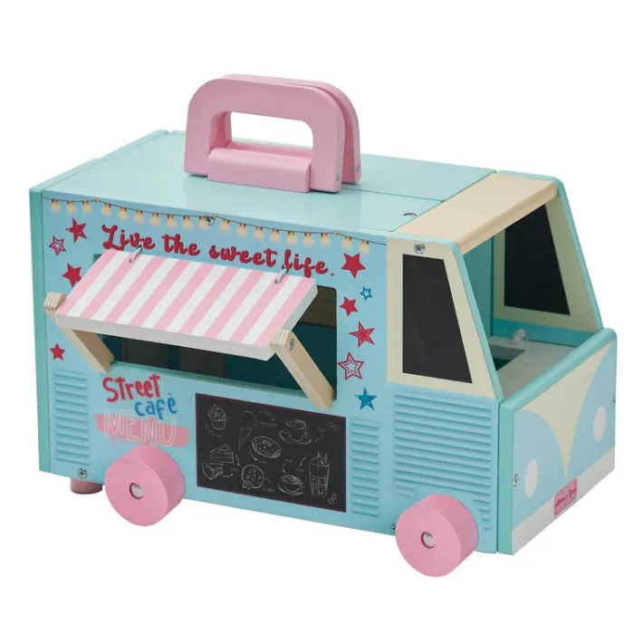 Kids Teamson Olivia's Little World Food Truck Dollhouse & Accessories for 3.5" Dolls, Multi