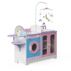 Kids Teamson Olivia's Little World 6-in-1 Baby Doll Changing Station, Pink