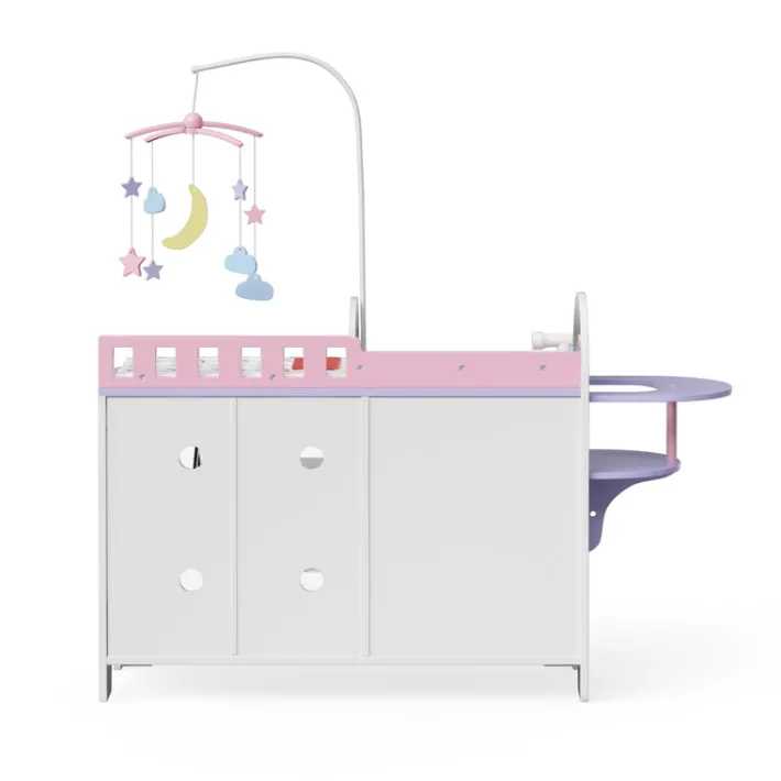 Kids Teamson Olivia's Little World 6-in-1 Baby Doll Changing Station, Pink