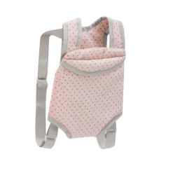 Kids Teamson Olivia's Little World Polka Dot Princess Baby Doll Carrier & Car Seat Set, Pink/Gray