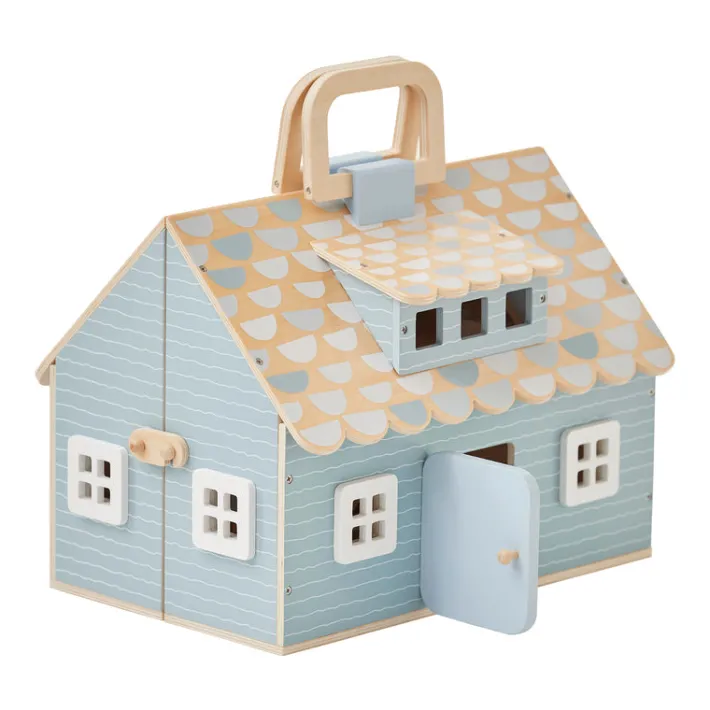 Kids Teamson Olivia's Little World Quaint Portable Dolls Cottage & Accessories for 3.5" Dolls