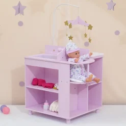 Kids Teamson Olivia's Little World Twinkle Stars Princess 4-in-1 Baby Dolls Furniture