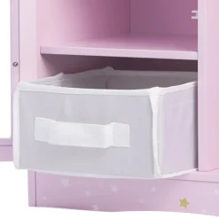 Kids Teamson Olivia's Little World Twinkle Stars Princess Fancy Closet with Hangers for 18