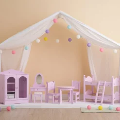 Kids Teamson Olivia's Little World Twinkle Stars Princess Fancy Closet with Hangers for 18
