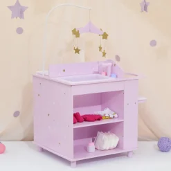 Kids Teamson Olivia's Little World Twinkle Stars Princess 4-in-1 Baby Dolls Furniture