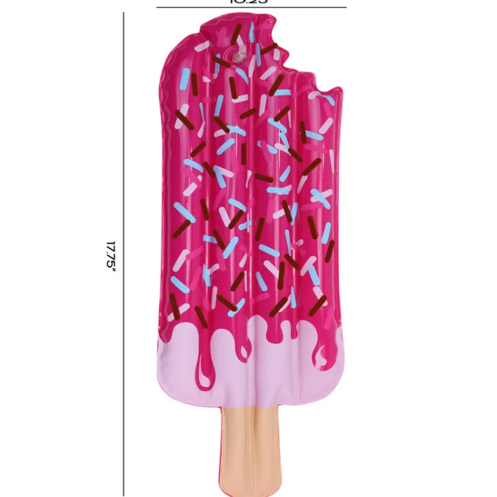 Kids Teamson Sophia's - 18" Doll - Inflatable Popsicle Pool Float - Pink