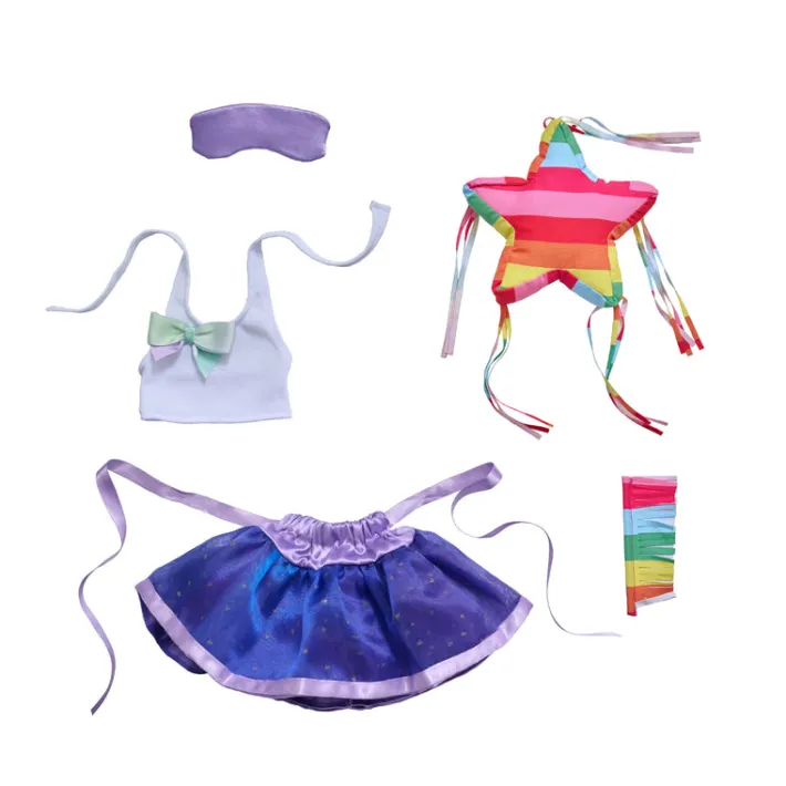 Kids Teamson Sophia´s 18'' Doll Piñata Birthday Party Outfit Set with Accessories
