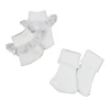 Kids Teamson Sophia's 2 Pair of Dressy Ankle Socks for 18" Dolls, White