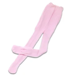Kids Teamson Sophia's 2 Pairs of Tights for 18 Inch Dolls, White / Pink