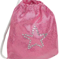 Kids Teamson Sophia's 3 pcs Gymnastics Set with Leotard, Jacket, and Bag for 18'' Dolls, Pink