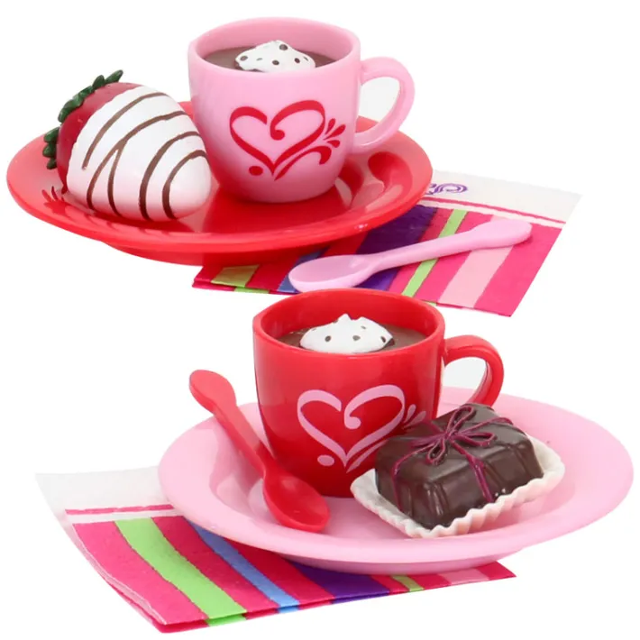 Kids Teamson Sophia's 20 Piece Hot Chocolate and Desserts Set for 18" Dolls