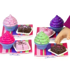 Kids Teamson Sophia's 47 Piece Serving Set with Desserts for 18'' Dolls, Multicolor