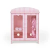 Kids Teamson Sophia's by Kids Aurora Princess Closet, Robe, Slippers for 18" Dolls, Pink- FINAL SALE