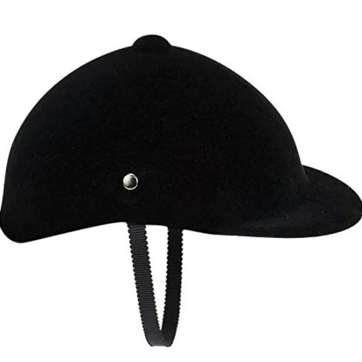 Kids Teamson Sophia's Classic Velvet Horse Riding Helmet for 18" Dolls, Black