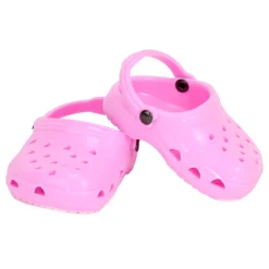 Kids Teamson Sophia’s Clog Sandal Shoes Accessory for 18" Dolls, Light Pink