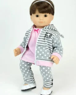 Kids Teamson Sophia’s Doll Sweatshirt, Tunic, and Leggings Set for 15