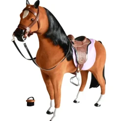Kids Teamson Sophia’s Dolls Sized Horse and Accessories Set for 18" Dolls, Multi