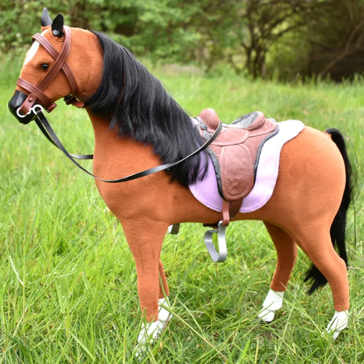 Kids Teamson Sophia’s Dolls Sized Horse and Accessories Set for 18" Dolls, Multi
