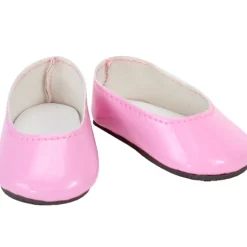 Kids Teamson Sophia's Dressy Pink Flats and White Sneakers for 14.5