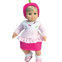 Kids Teamson Sophia's Lace Trim Ankle Socks for 15