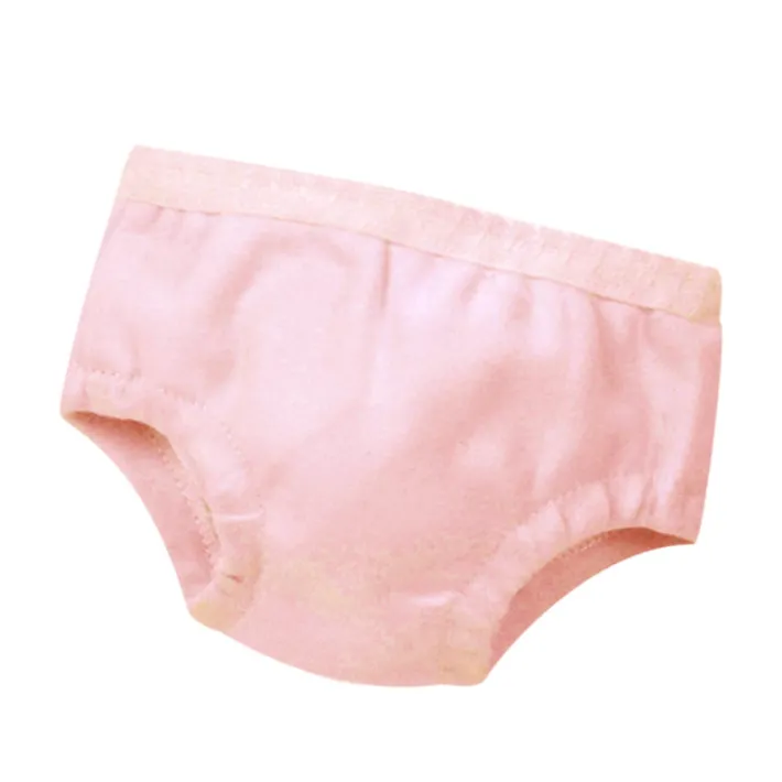 Kids Teamson Sophia’s 2-Pack of Lace-Trimmed Panties for 18" Dolls, Light Pink/White