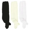 Kids Teamson Sophia's 3-Pack of Solid Tights for 18" Dolls, Black/Ivory/White