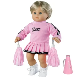 Kids Teamson Sophia's 3-Piece Cheer Uniform and Pom Poms for 15