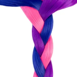Kids Teamson Sophia's 3-Piece Colorful Clip-In Hair Extensions for 18 Dolls, Blue/Pink/Purple- FINAL SALE
