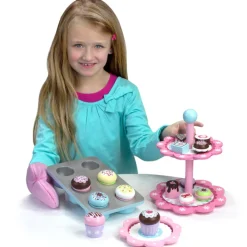 Kids Teamson Sophia's 9-Piece Cupcake Set, Multi
