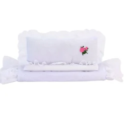 Kids Teamson Sophia's 3-Piece Eyelet Bedding Set for 18