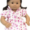 Kids Teamson Sophia's 8-Piece Flower Tunic and Legging Outfits for 15" Baby Dolls, Multi