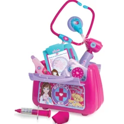 Kids Teamson Sophia's 9-Piece Medical Kit with Realistic Devices and for 18" Dolls, Multi -FINAL SALE
