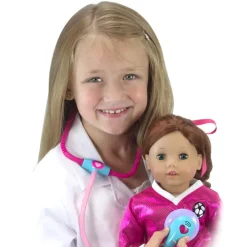 Kids Teamson Sophia's 9-Piece Medical Kit with Realistic Devices and for 18