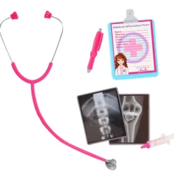 Kids Teamson Sophia's 11-Piece Smithsonian Veterinarian Set for 18" Dolls, Multi- FINAL SALE