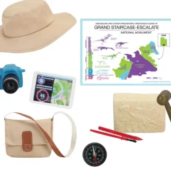 Kids Teamson Sophia's 10-Piece Smithsonian Paleontologist Set for 18" Dolls, Multi- FINAL SALE