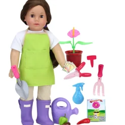 Kids Teamson Sophia's 16-Piece Smithsonian Horticulturist Set for 18